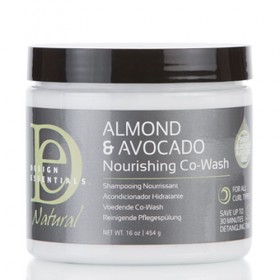 Design Essentials Natural Almond & Avocado Nourishing Co-Wash 16oz